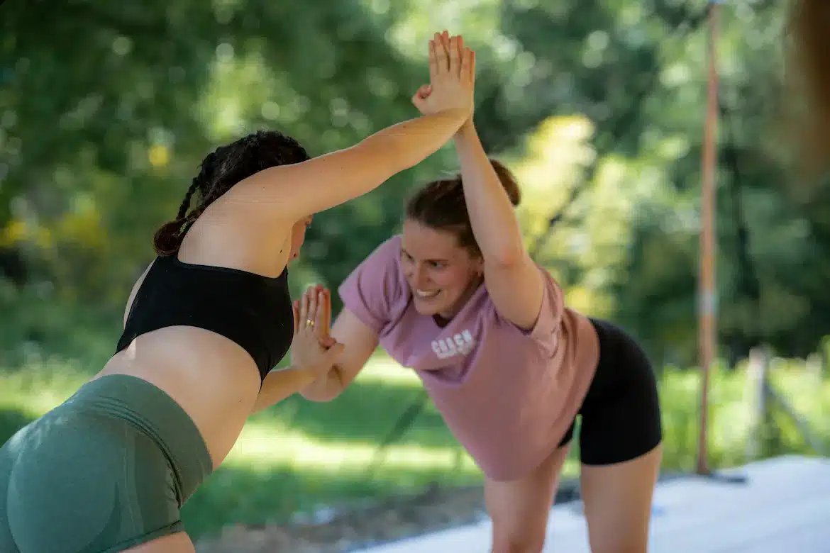 Partnerübungen im Handstand Workshop