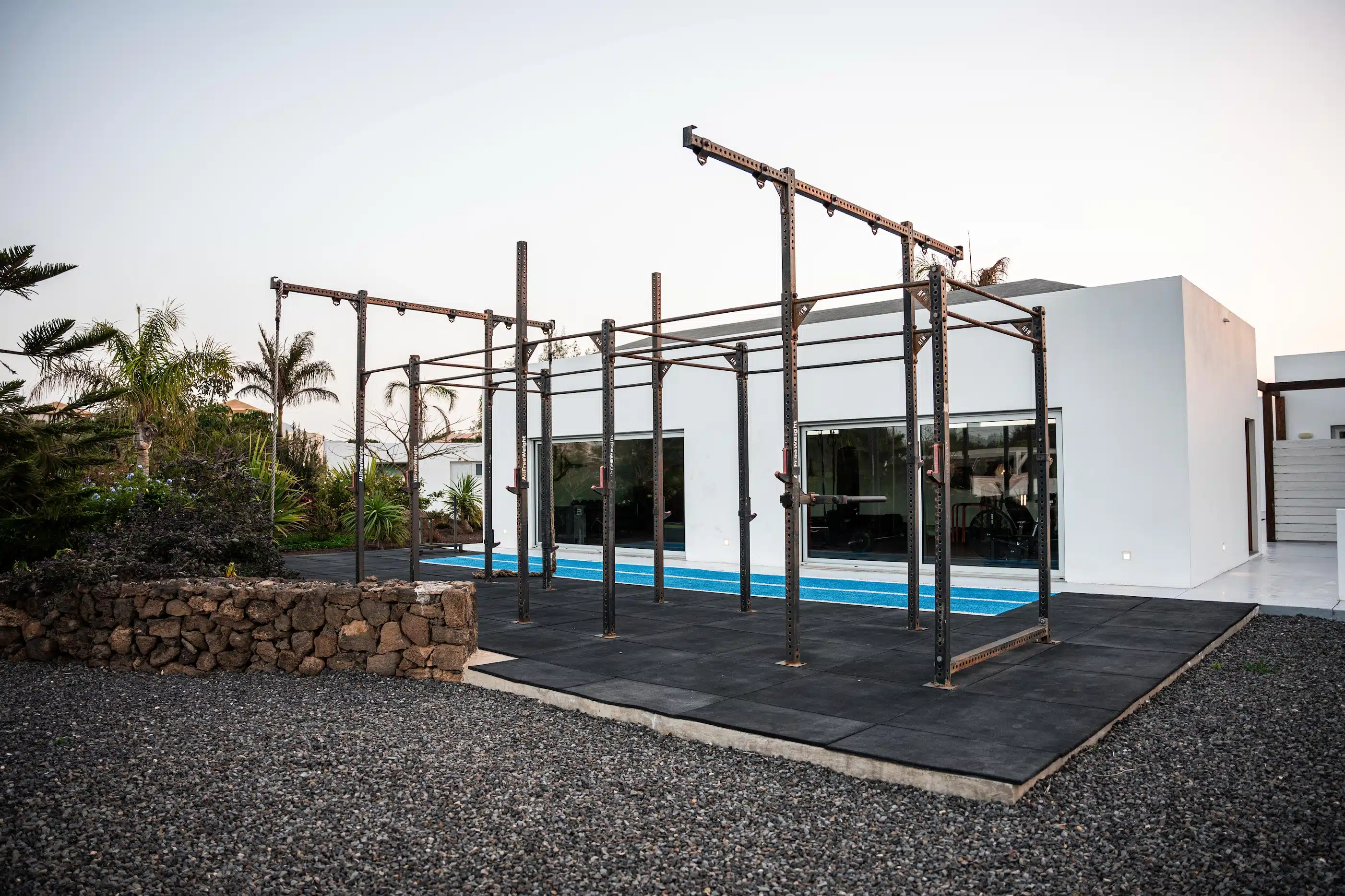 Calisthenics training area auf fuerteventura